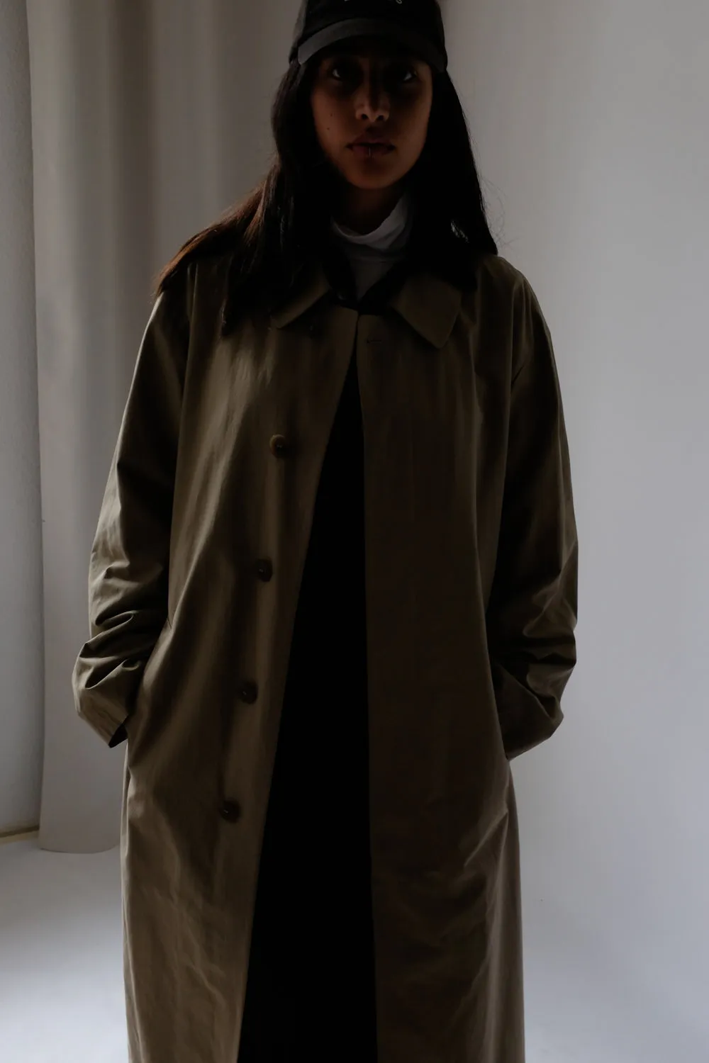 0063_CLEAN CLASSY BEIGE TRENCH COAT