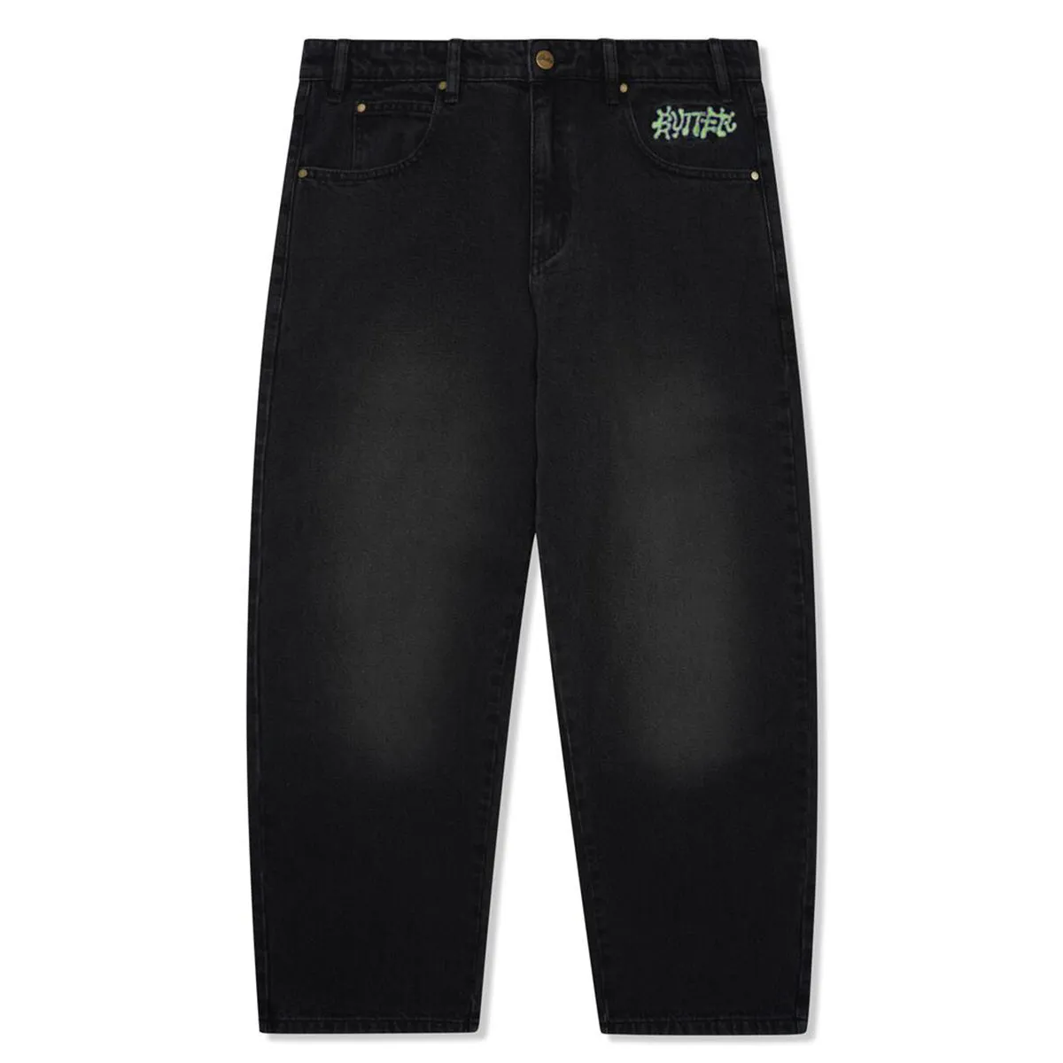 Butter Goods - Ink Denim Jeans Worn Black