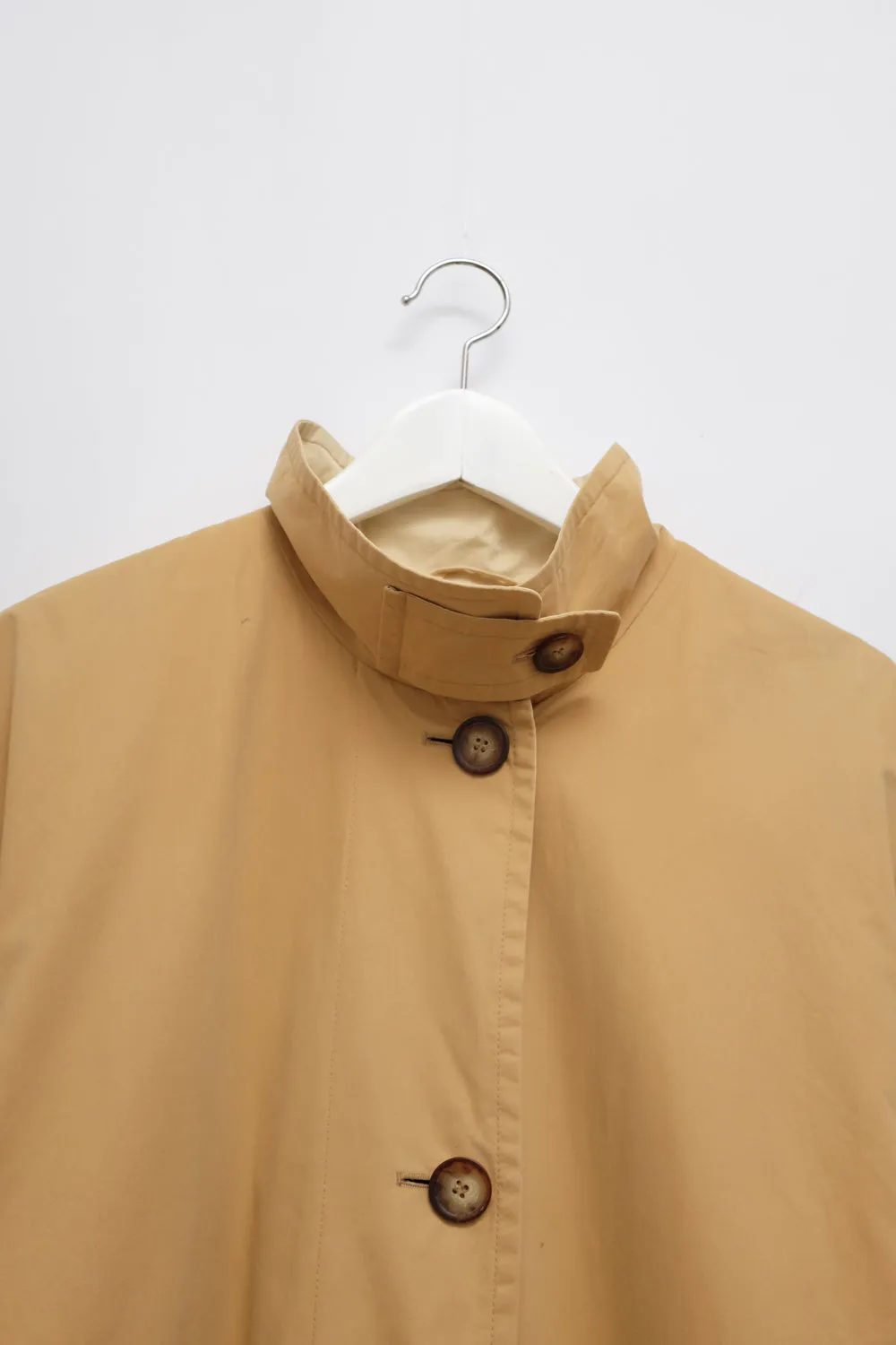 CARAMEL CLASSY MAC TRENCH COAT