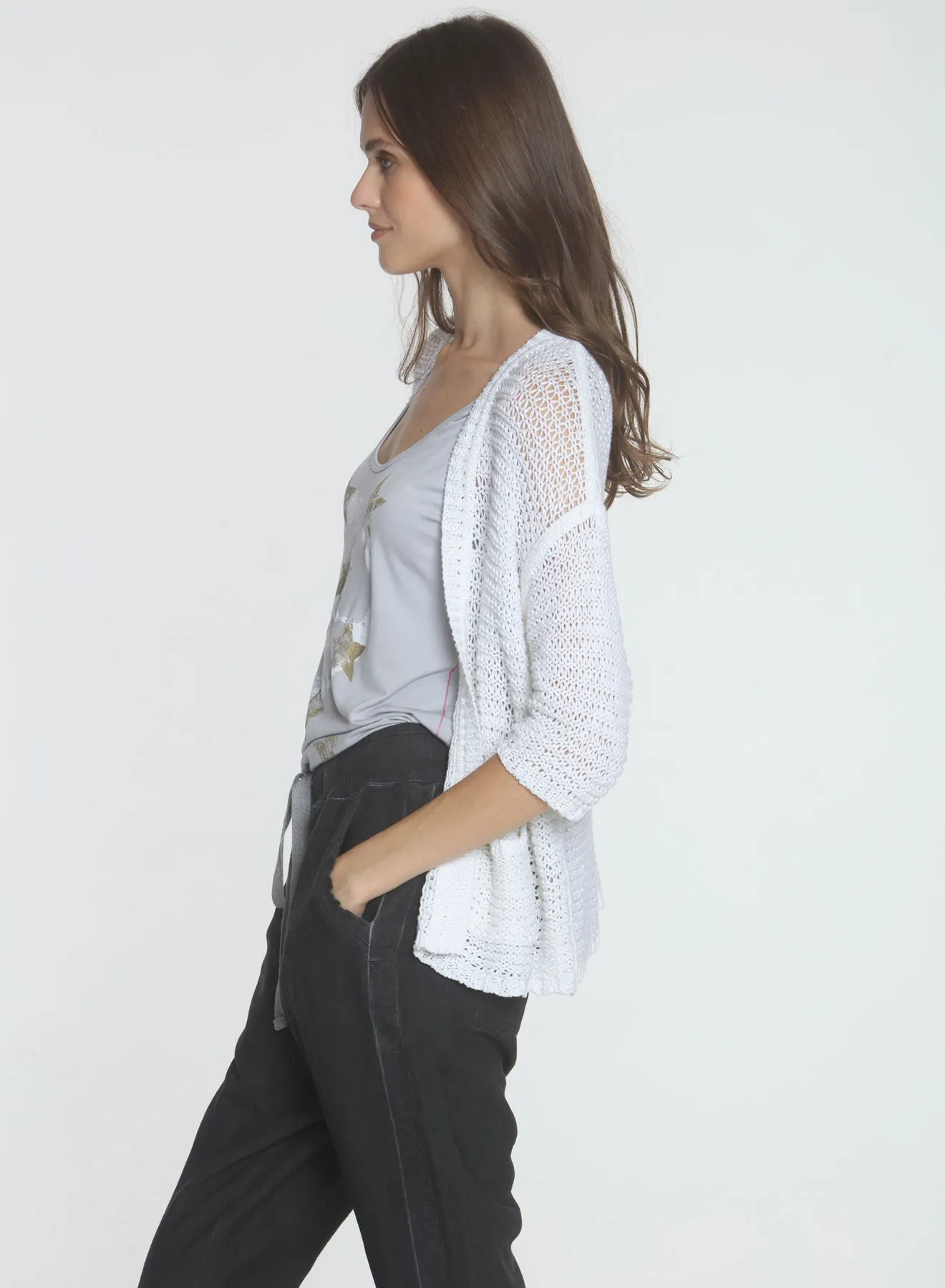 Charlotte Cardigan - White