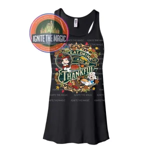 Eat, Drink, Be Thankful - Women's Tanks and Tees