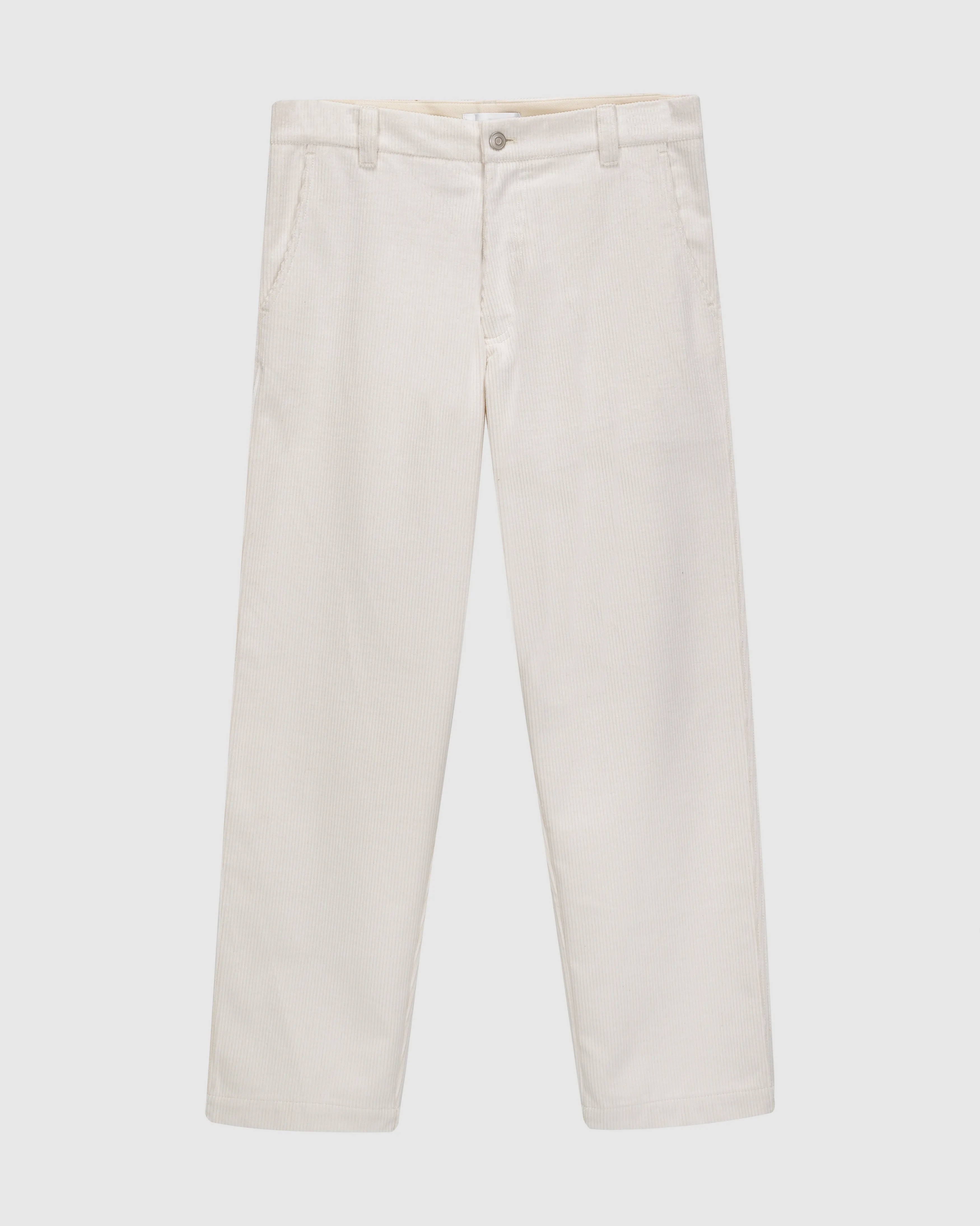 HONKER TROUSERS IN WHITE CORDUROY