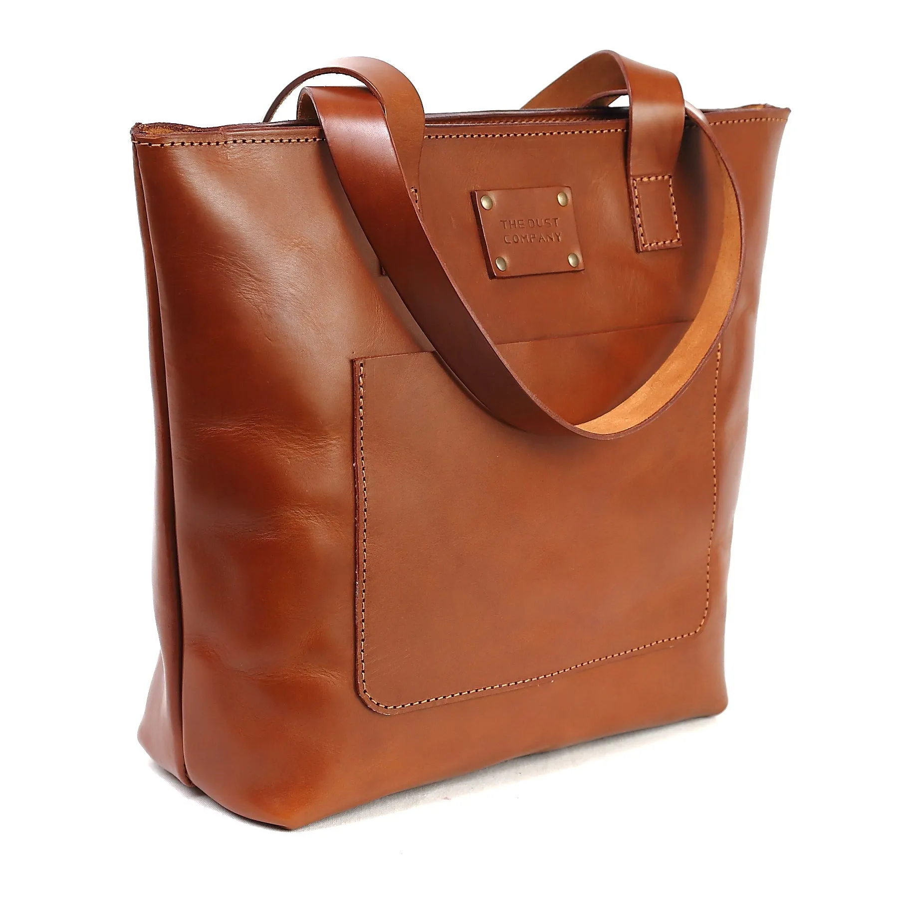 Leather Tote Brown Mod 147