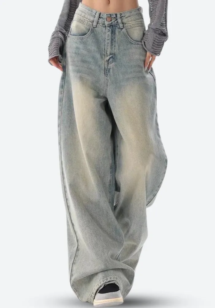 Low Rise Baggy Denim Jeans