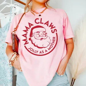 Mama Claws • Light Pink Tee