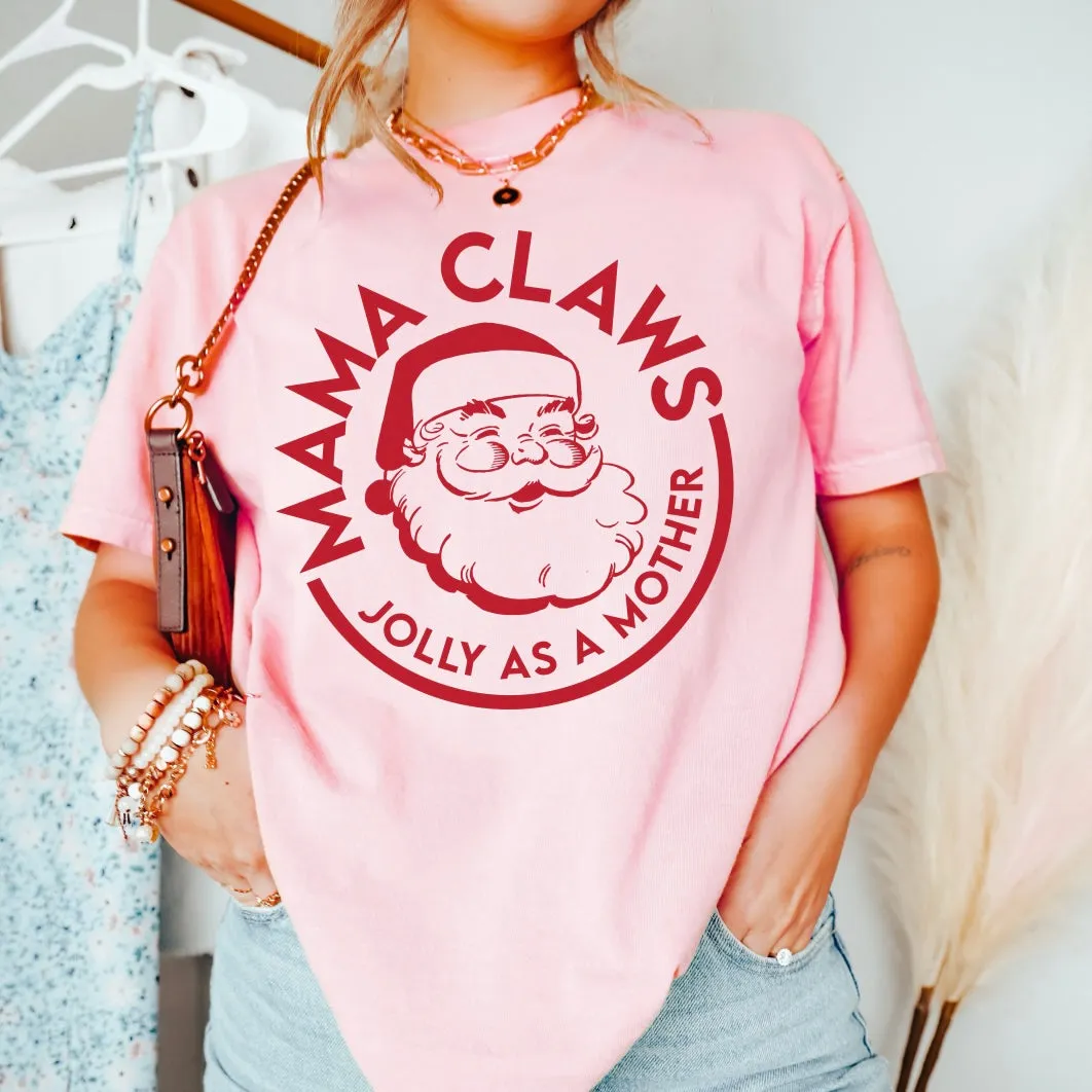 Mama Claws • Light Pink Tee