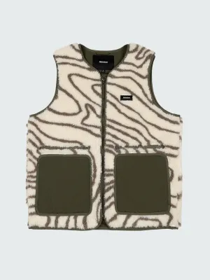 Men's Orsik Fleece Printed Gilet