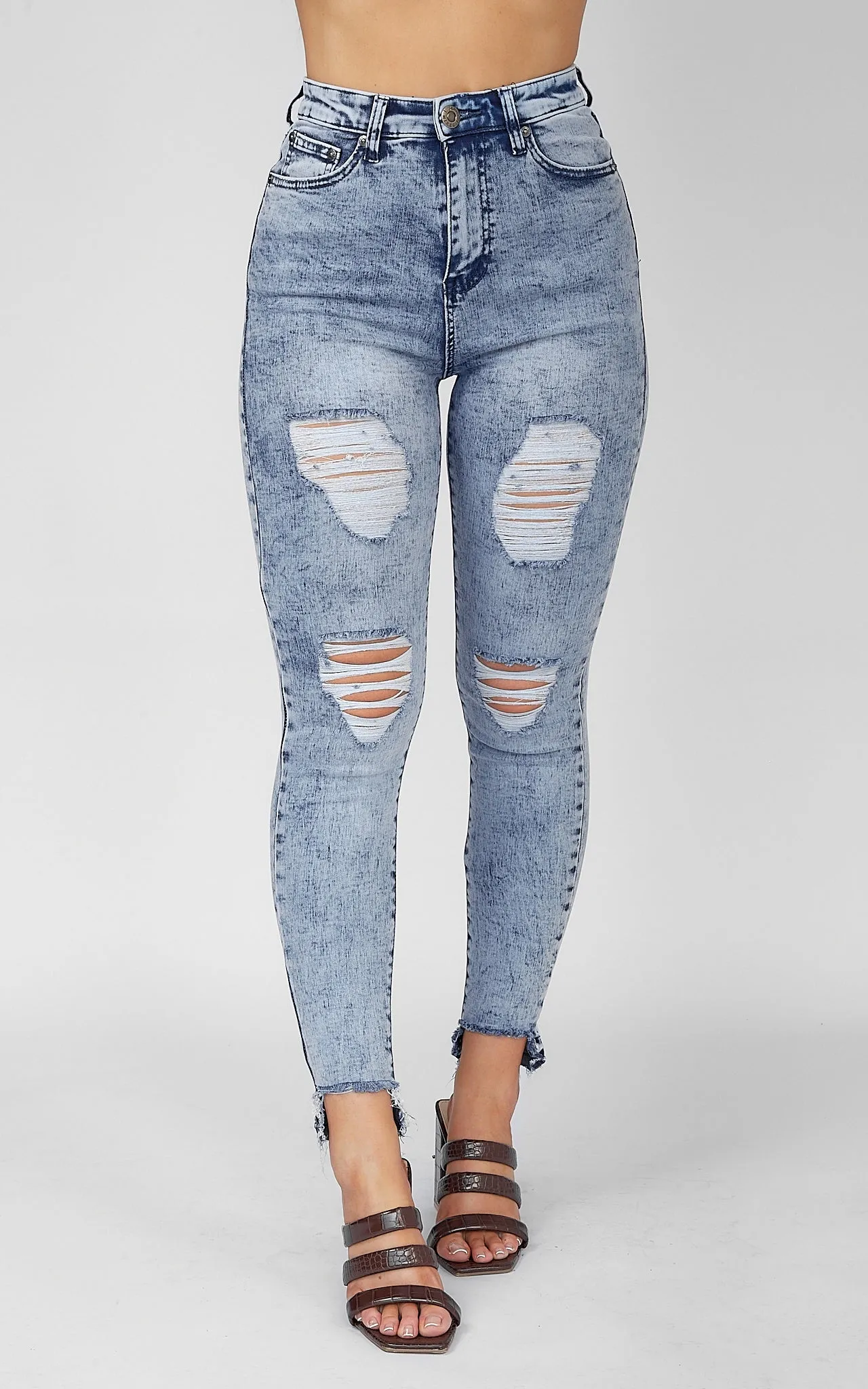 Milly Jeans - Distressed Acid