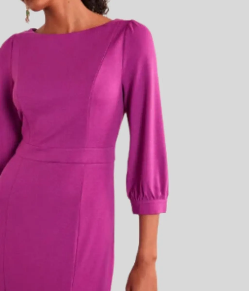 Purple Colette Pencil Dress