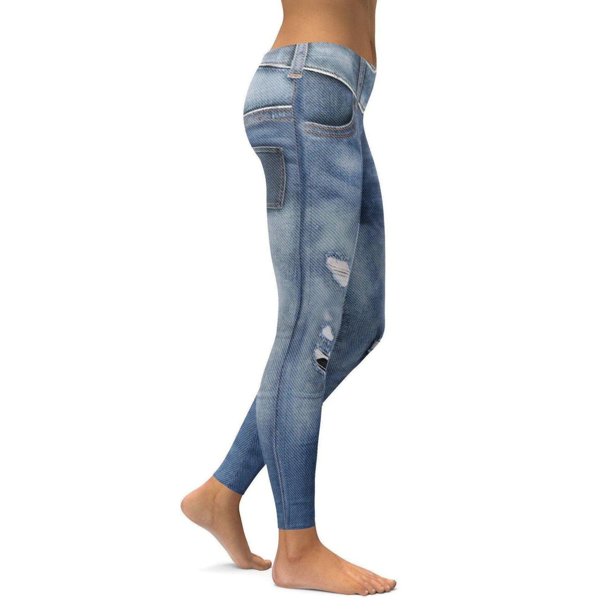 Realistic Jeans Leggings