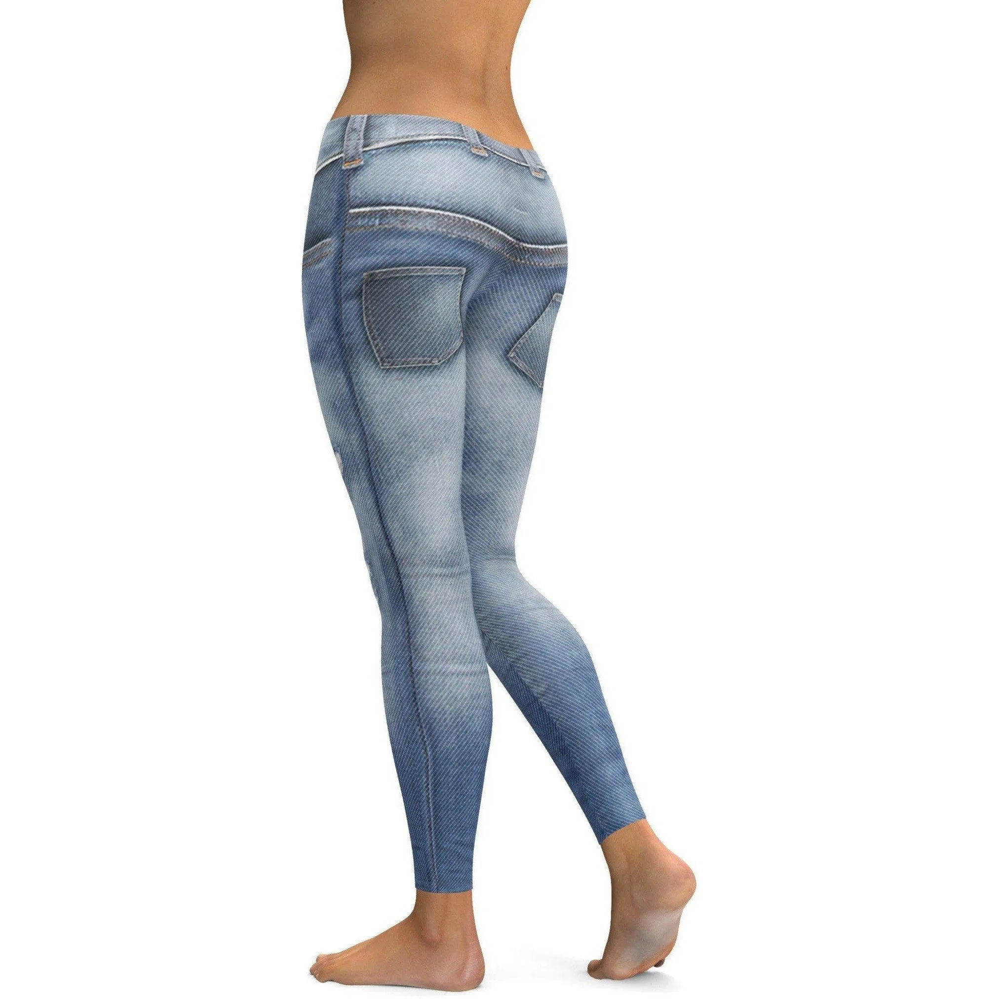 Realistic Jeans Leggings