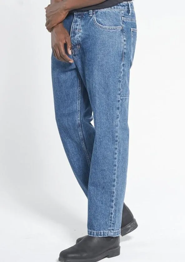 Slacker Denim Jeans Rinsed Blue