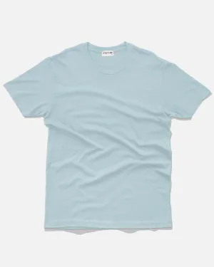 Solid Essential Tee, Light Blue