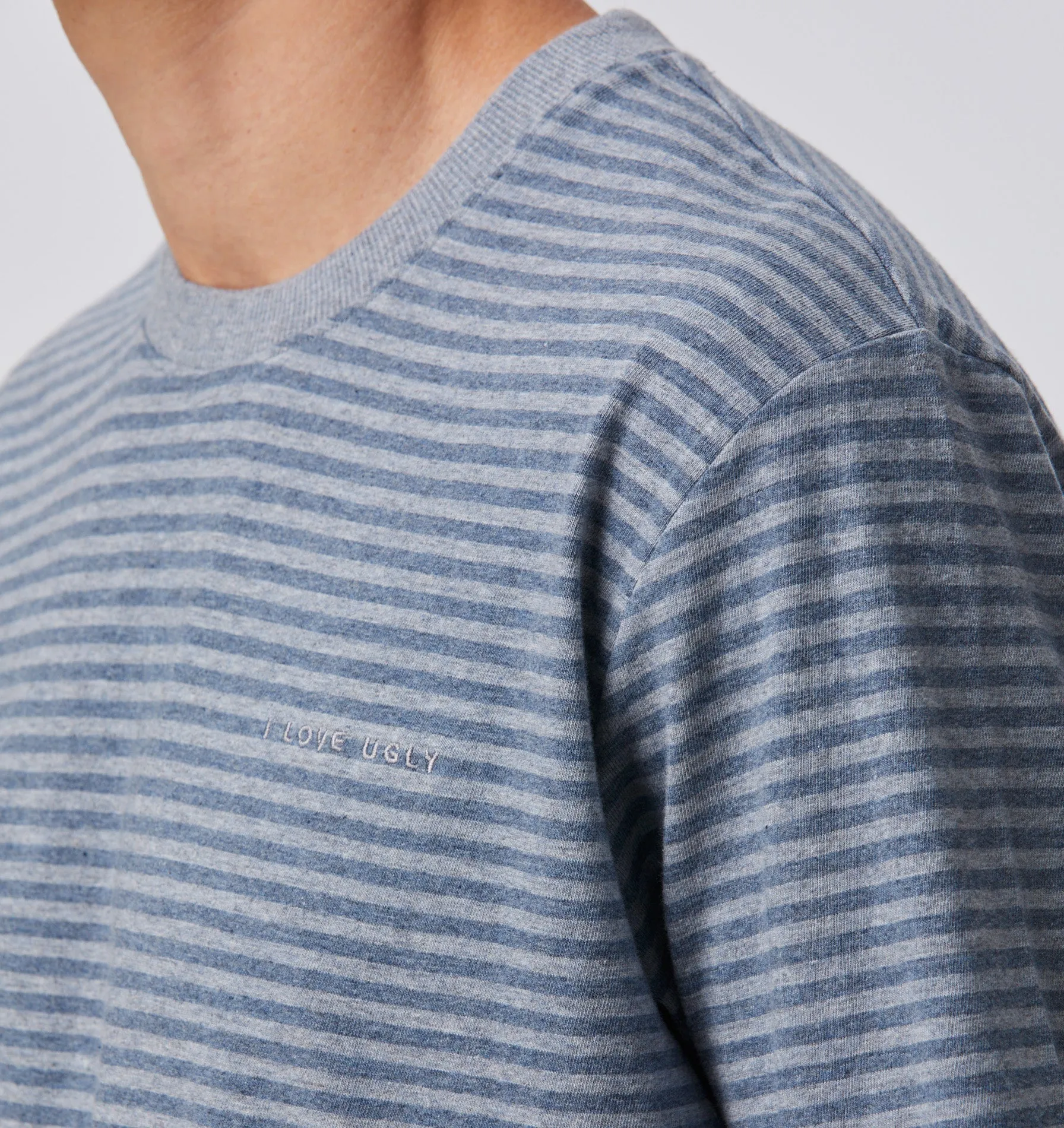 Stripe Chester Tee - Blue