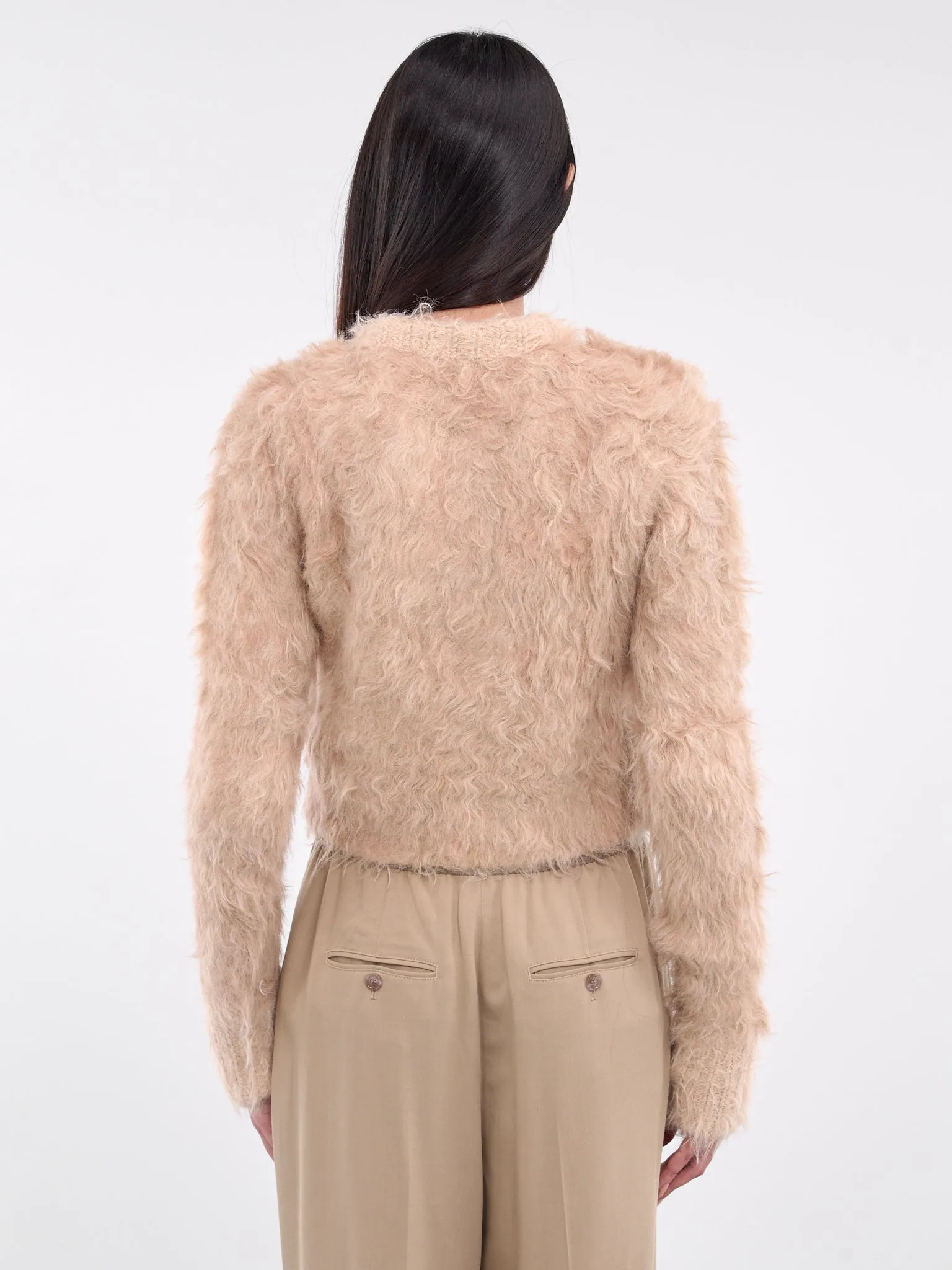 Textured Knit Cardigan (A60553-BEIGE)