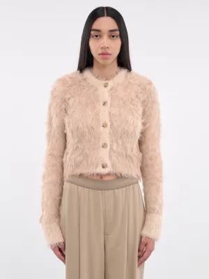 Textured Knit Cardigan (A60553-BEIGE)