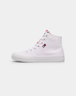 Tommy Jeans Women's Mid Cut Vulcanised White