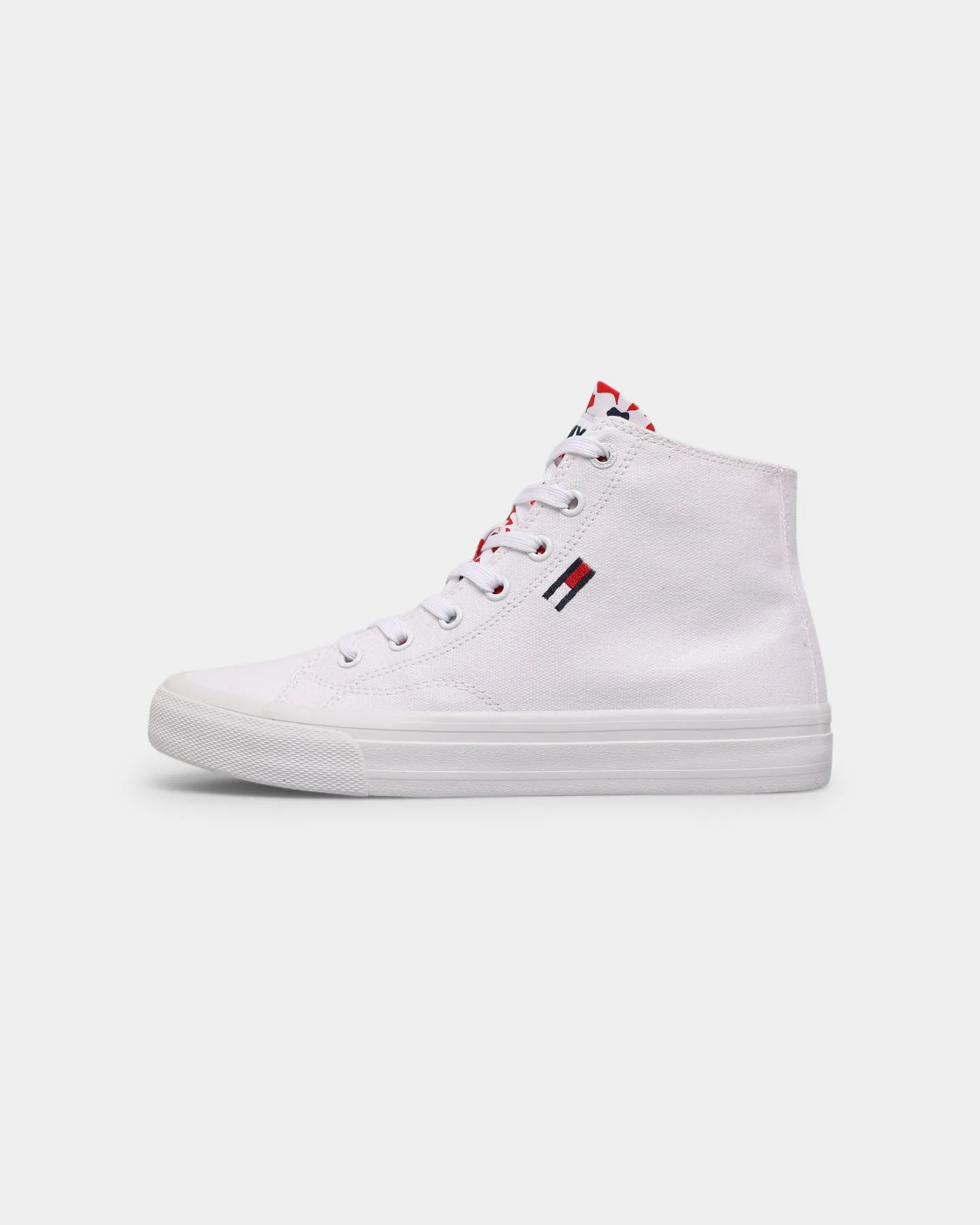 Tommy Jeans Women's Mid Cut Vulcanised White