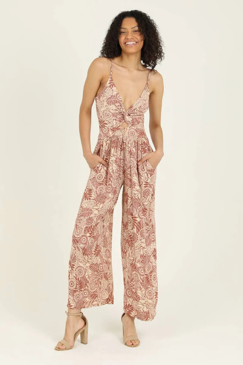 Twist Front C/O Jumpsuit